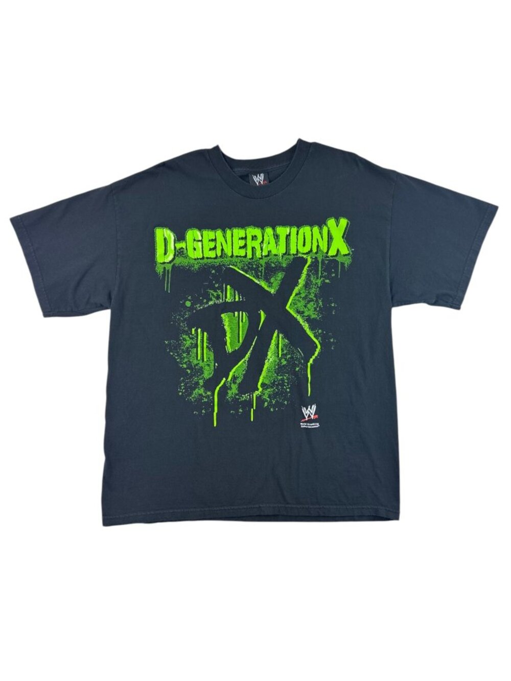 VTG Y2K D-GENERATION X WWE 2007 Wrestling Shawn Michaels Graffiti XL T Shirt
